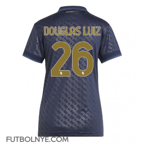 Camiseta Juventus Douglas Luiz #26 Tercera Equipación para mujer 2024-25 manga corta